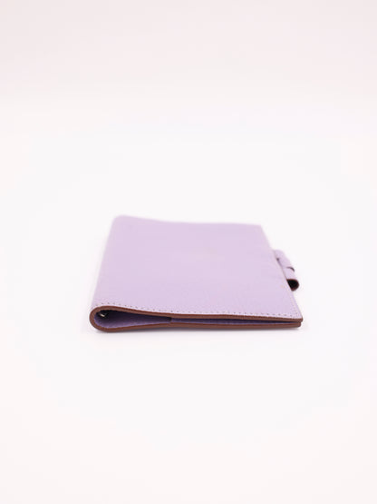 HERMÈS Agenda Mysoreleder lila PHW