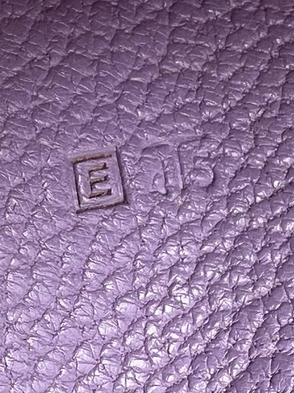 HERMÈS Agenda Mysoreleder lila PHW