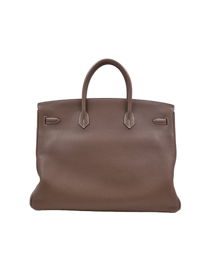 HERMÈS Birkin 40 Togo Etoupe GHW
