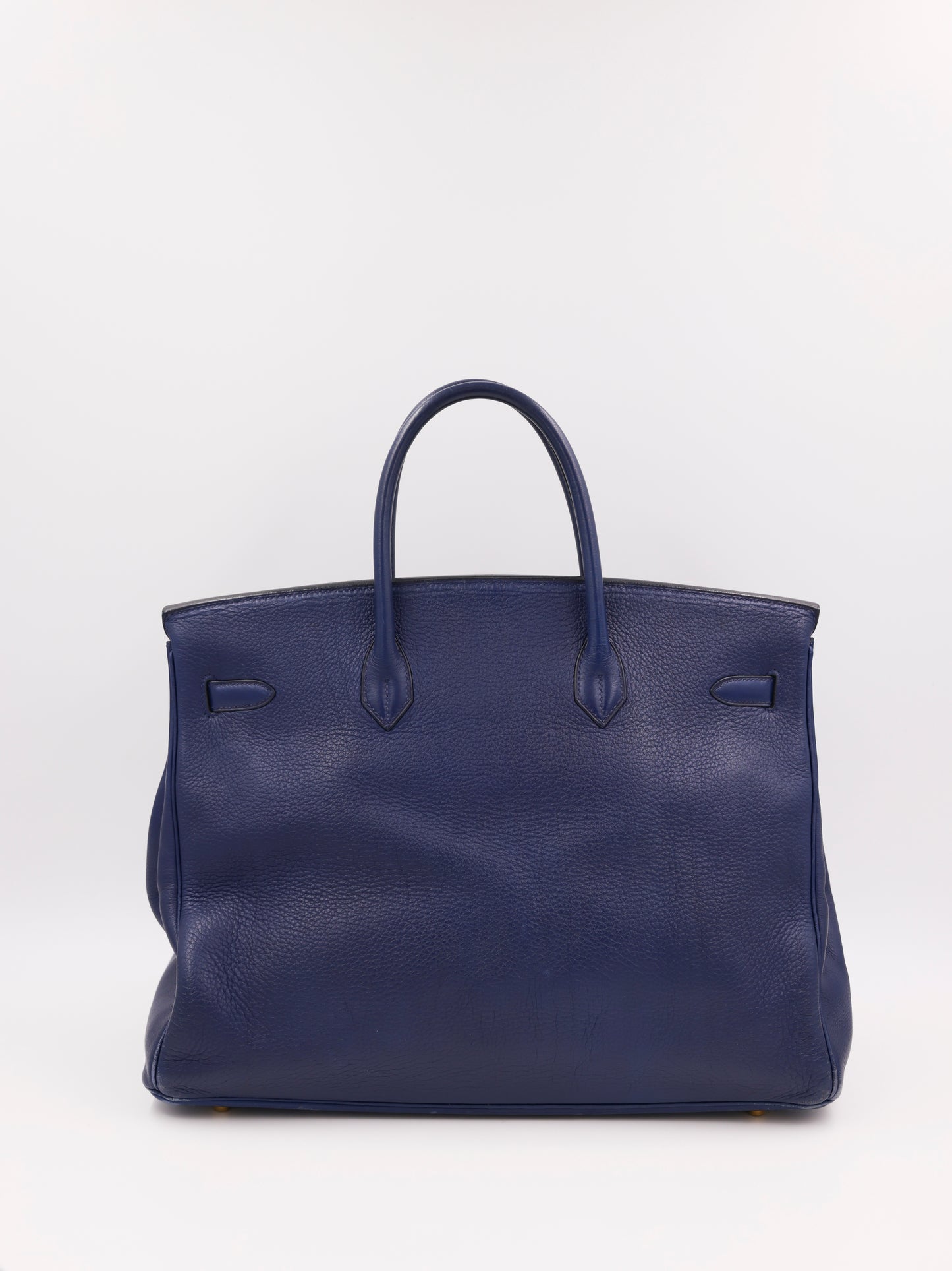 HERMÈS Birkin 40 Togo dunkelblau GHW