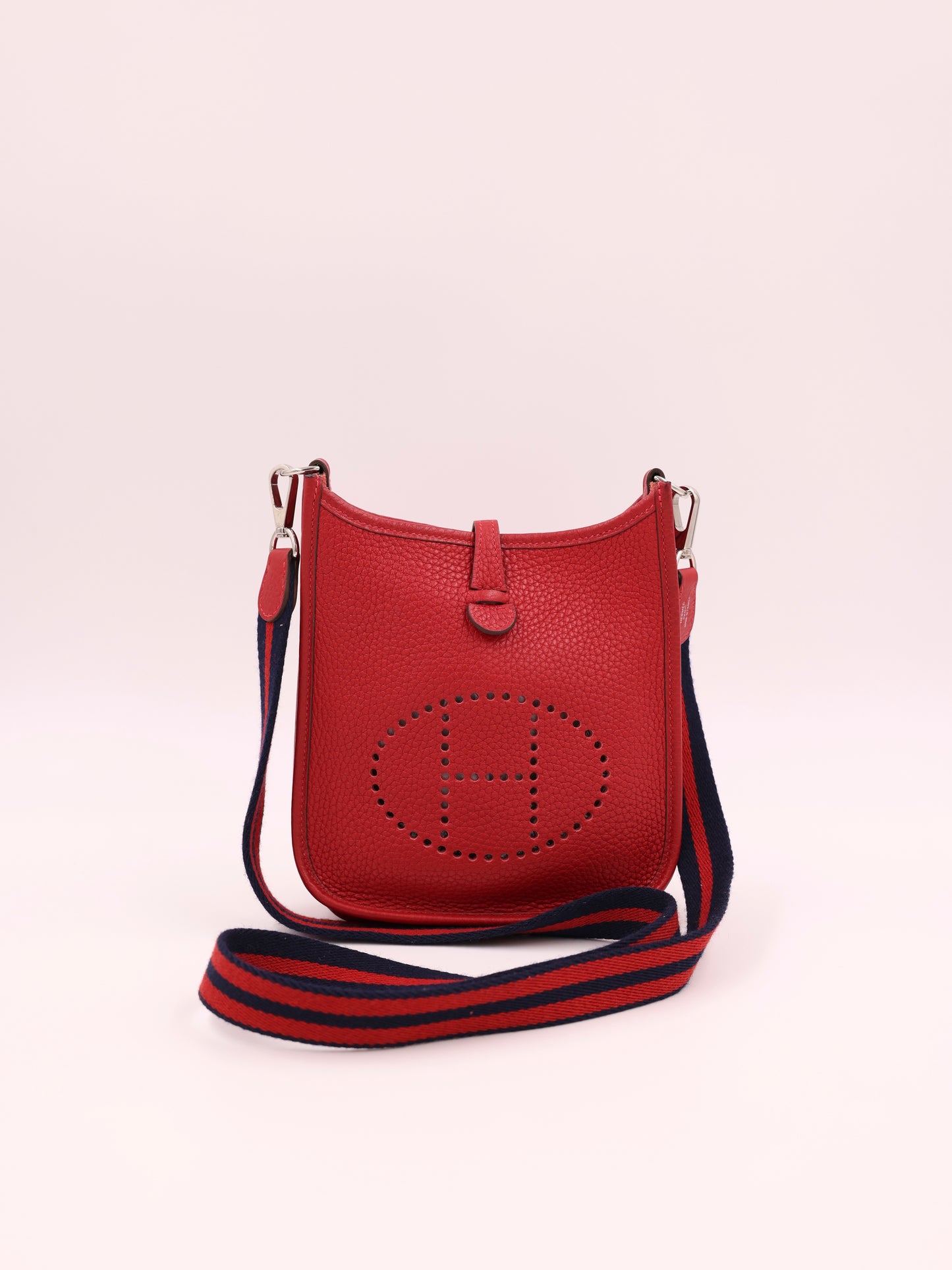 HERMÈS Evelyne 16 Clemence Rouge Grenat PHW