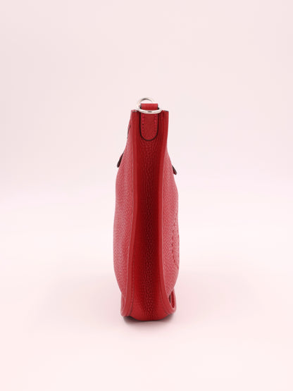 HERMÈS Evelyne 16 Clemence Rouge Grenat PHW