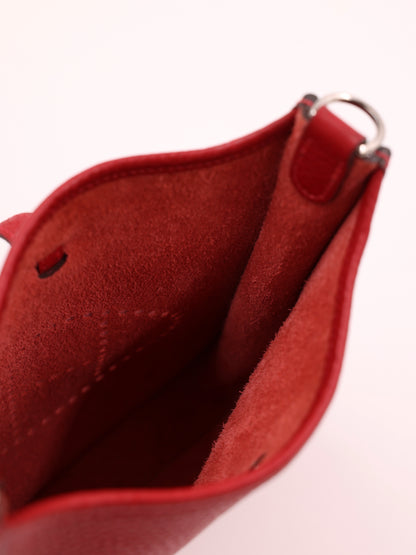 HERMÈS Evelyne 16 Clemence Rouge Grenat PHW