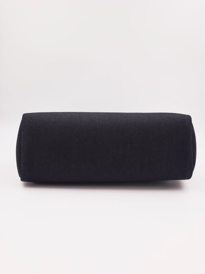 HERMÈS Herbag 31 Zip schwarz GHW, schwarze Designerhandtasche aus zweiter Hand