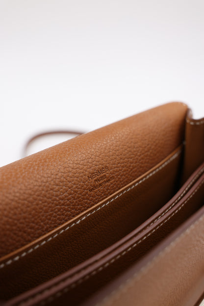 HERMÈS Roulis Evercolor gold PHW