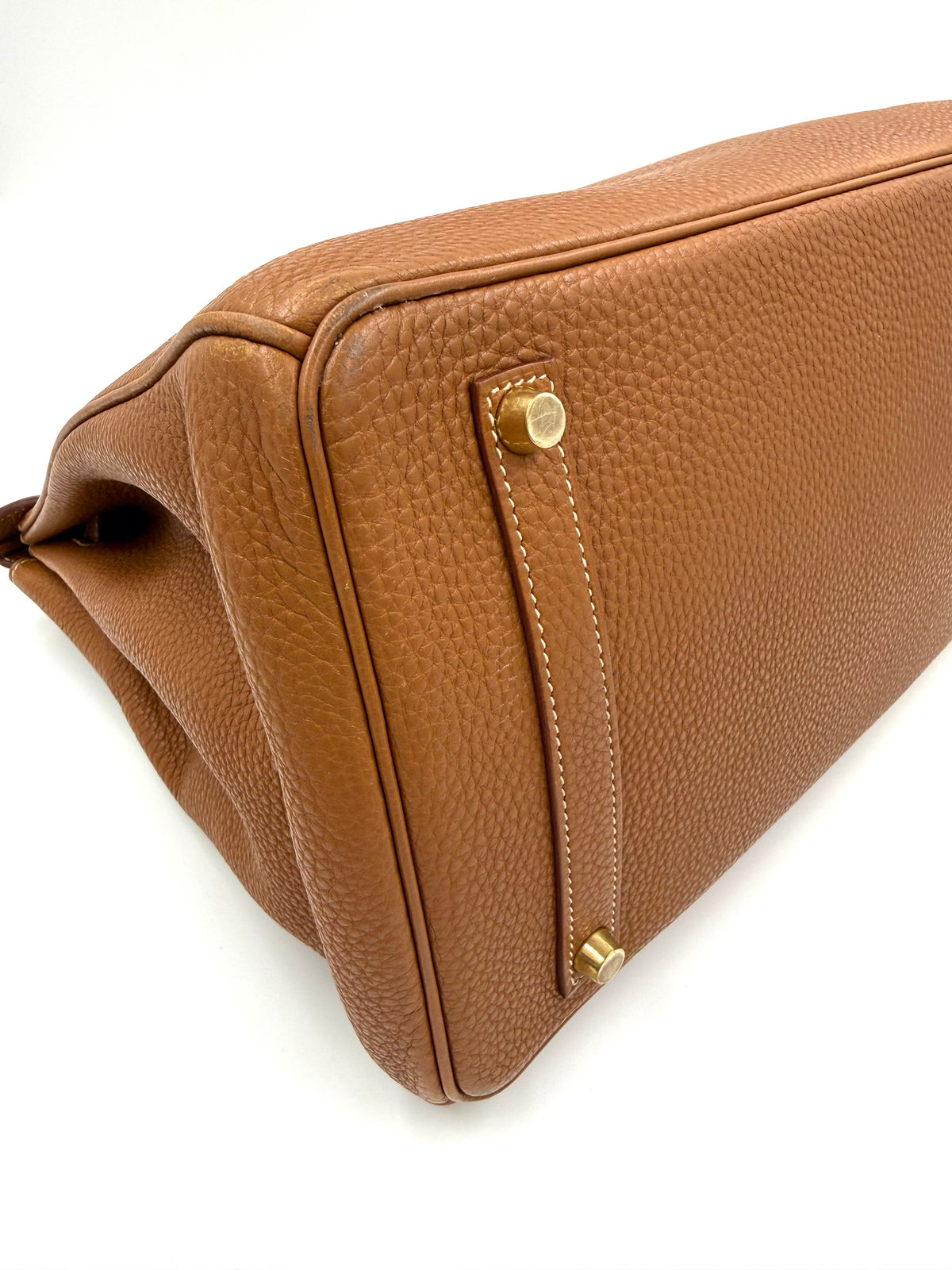HERMÈS Birkin 35 Togo Gold GHW