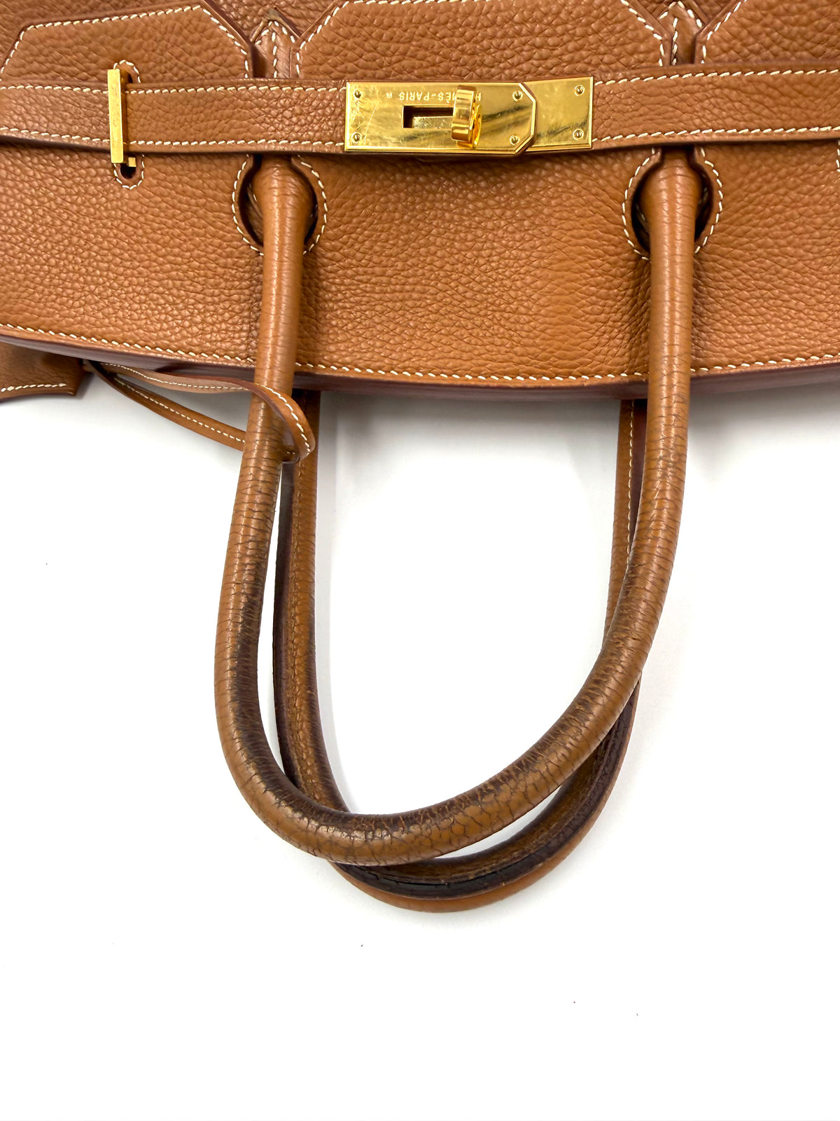 HERMÈS Birkin 35 Togo Gold GHW
