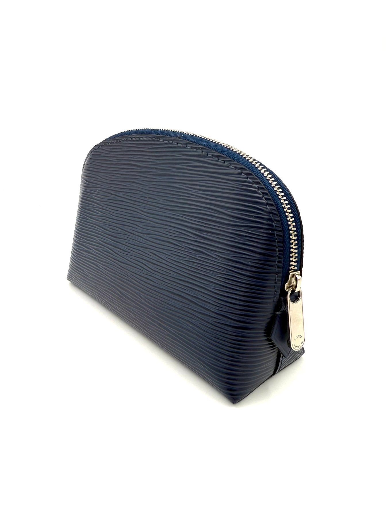 LOUIS VUITTON Pochette Cosmetique Epi indigo - Clutch & Macarons - Chip - Clutch & Macarons - 