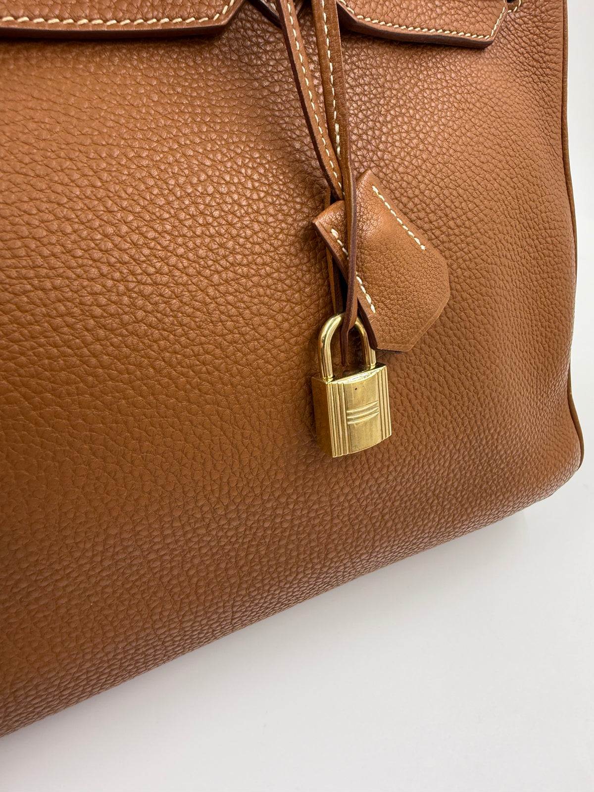 HERMÈS Birkin 35 Togo Gold GHW