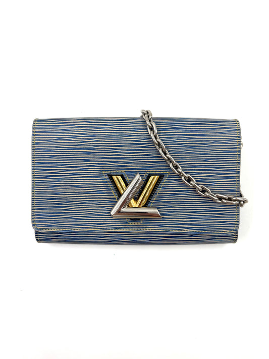 LOUIS VUITTON Twist WoC Epi blau