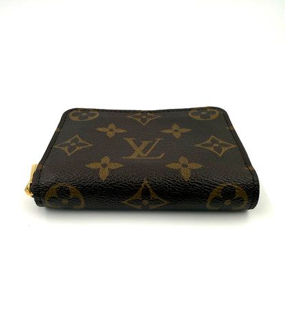 LOUIS VUITTON Zippy Coin Monogram Canvas kleine Münzgeldbörse aus braunem Monogram Canvas mit Reißverschluss