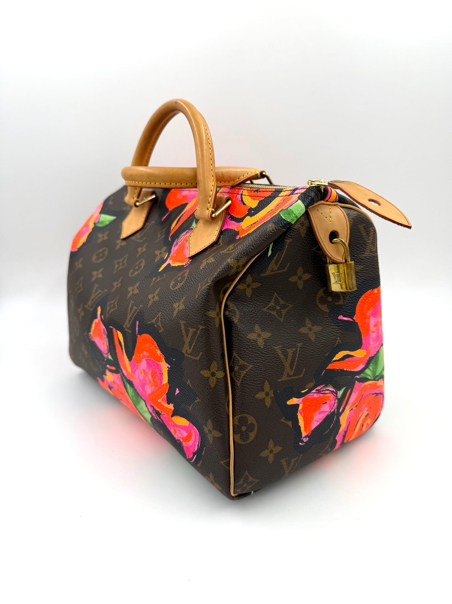 LOUIS VUITTON Speedy 30 Roses