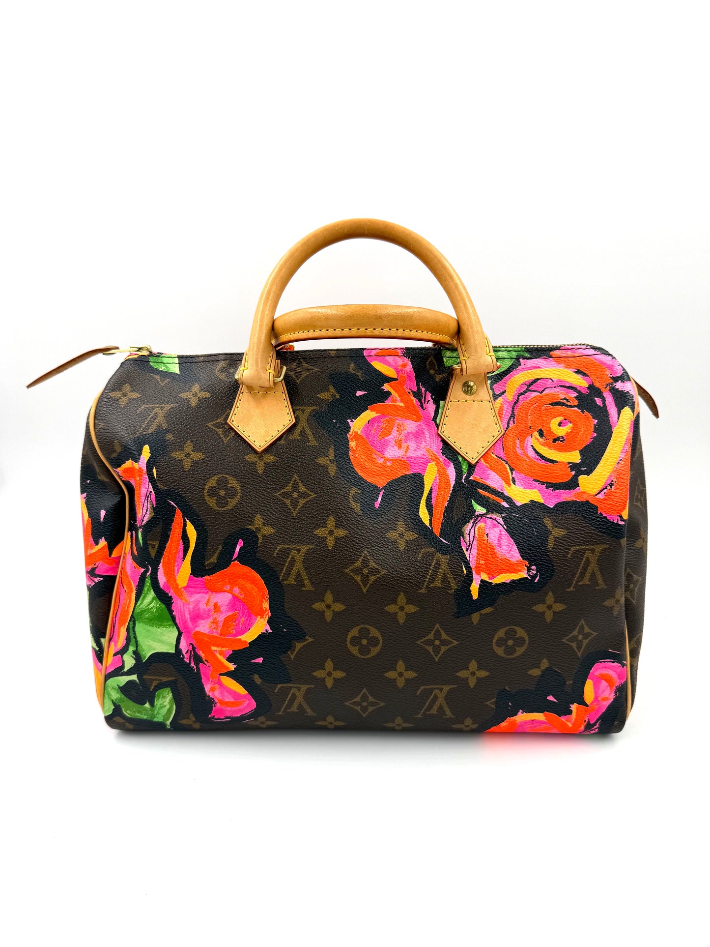 LOUIS VUITTON Speedy 30 Roses