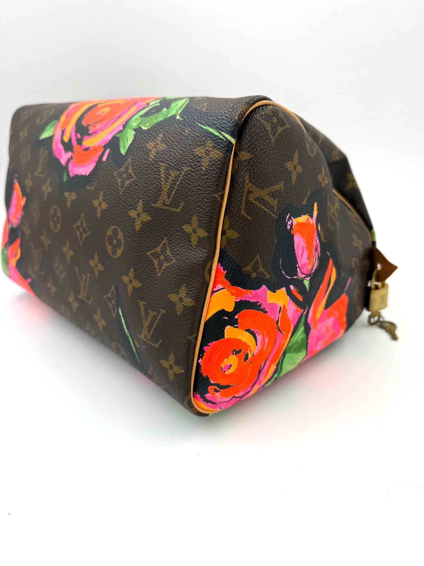 LOUIS VUITTON Speedy 30 Roses