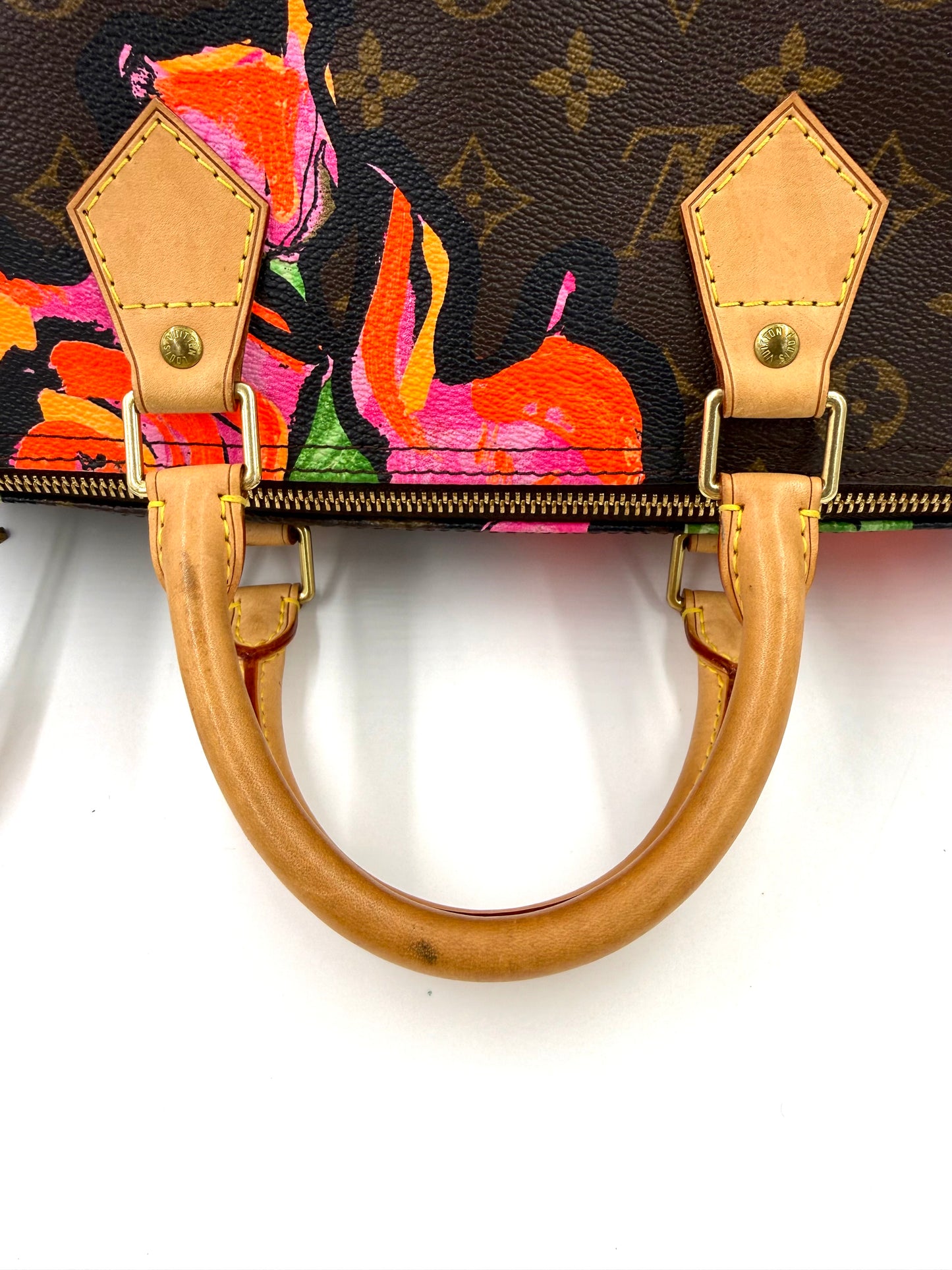 LOUIS VUITTON Speedy 30 Roses