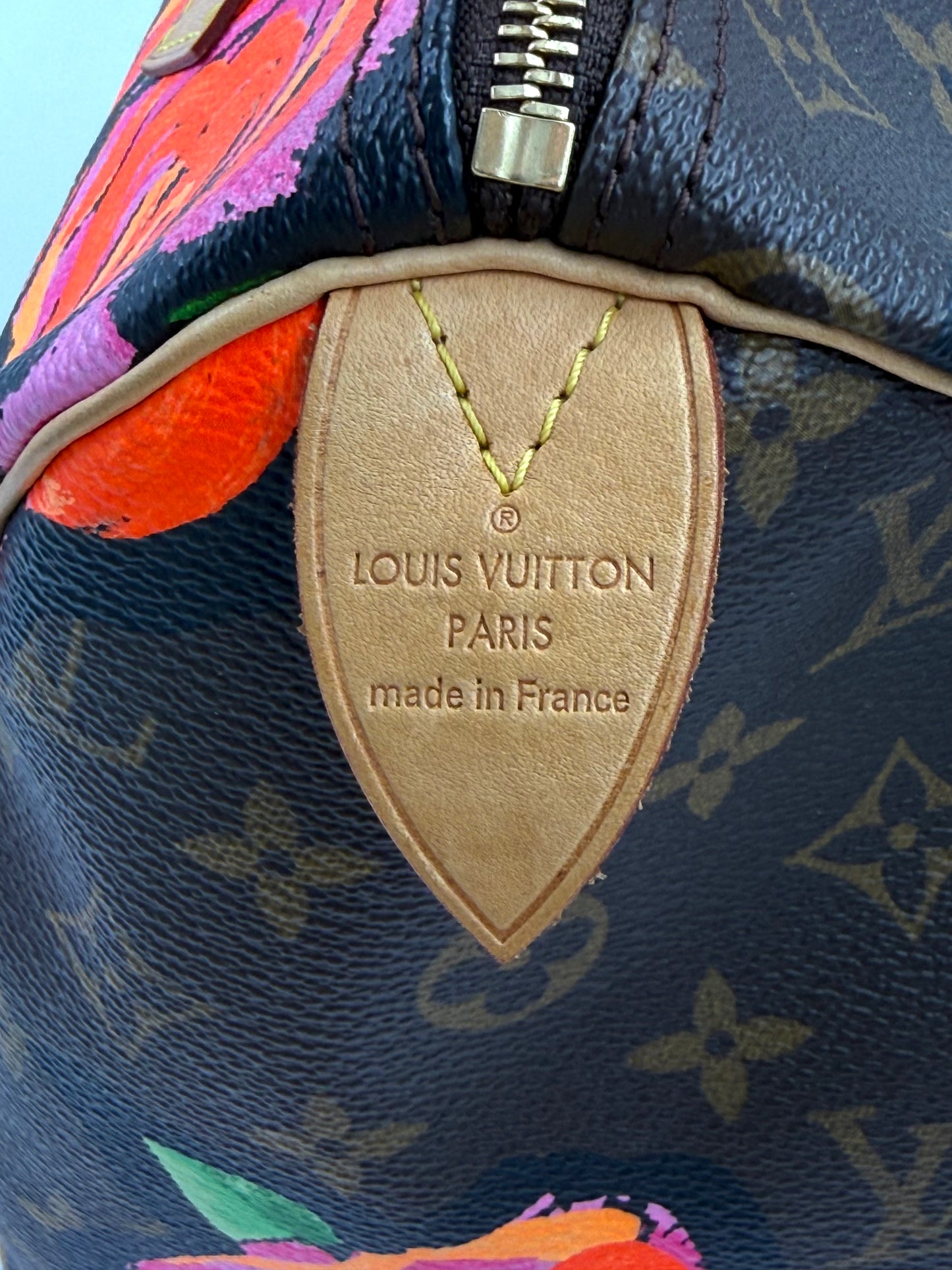 LOUIS VUITTON Speedy 30 Roses