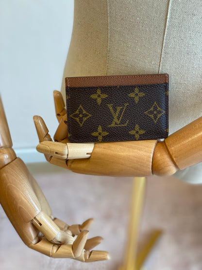 LOUIS VUITTON Cardholder Monogram Canvas