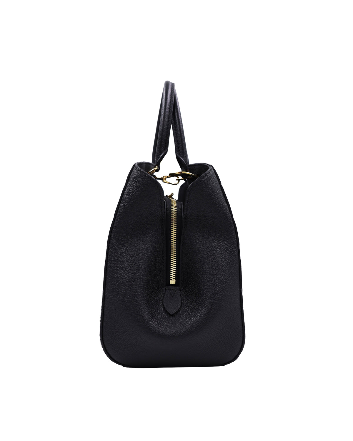 LOUIS VUITTON Montaigne MM Monogram Empreinte schwarz schwarze Designerhandtasche von vorne