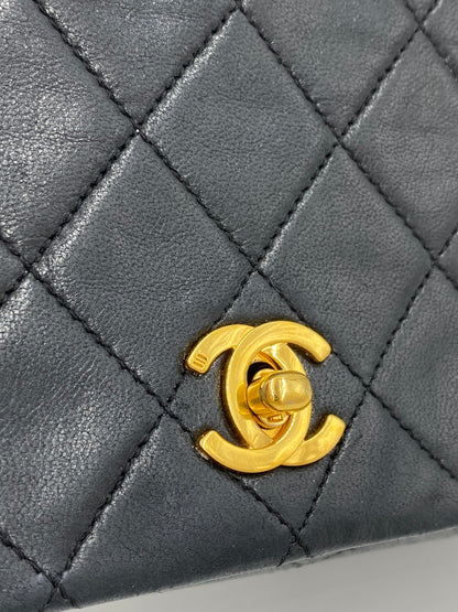 CHANEL Mini Rectangle Single Flap Bag schwarz