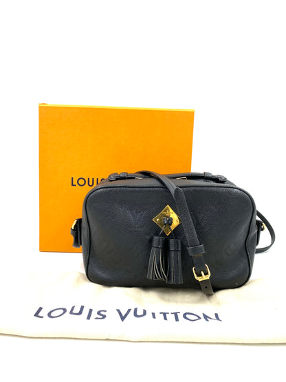 LOUIS VUITTON Saintonge Monogram Empreinte schwarz