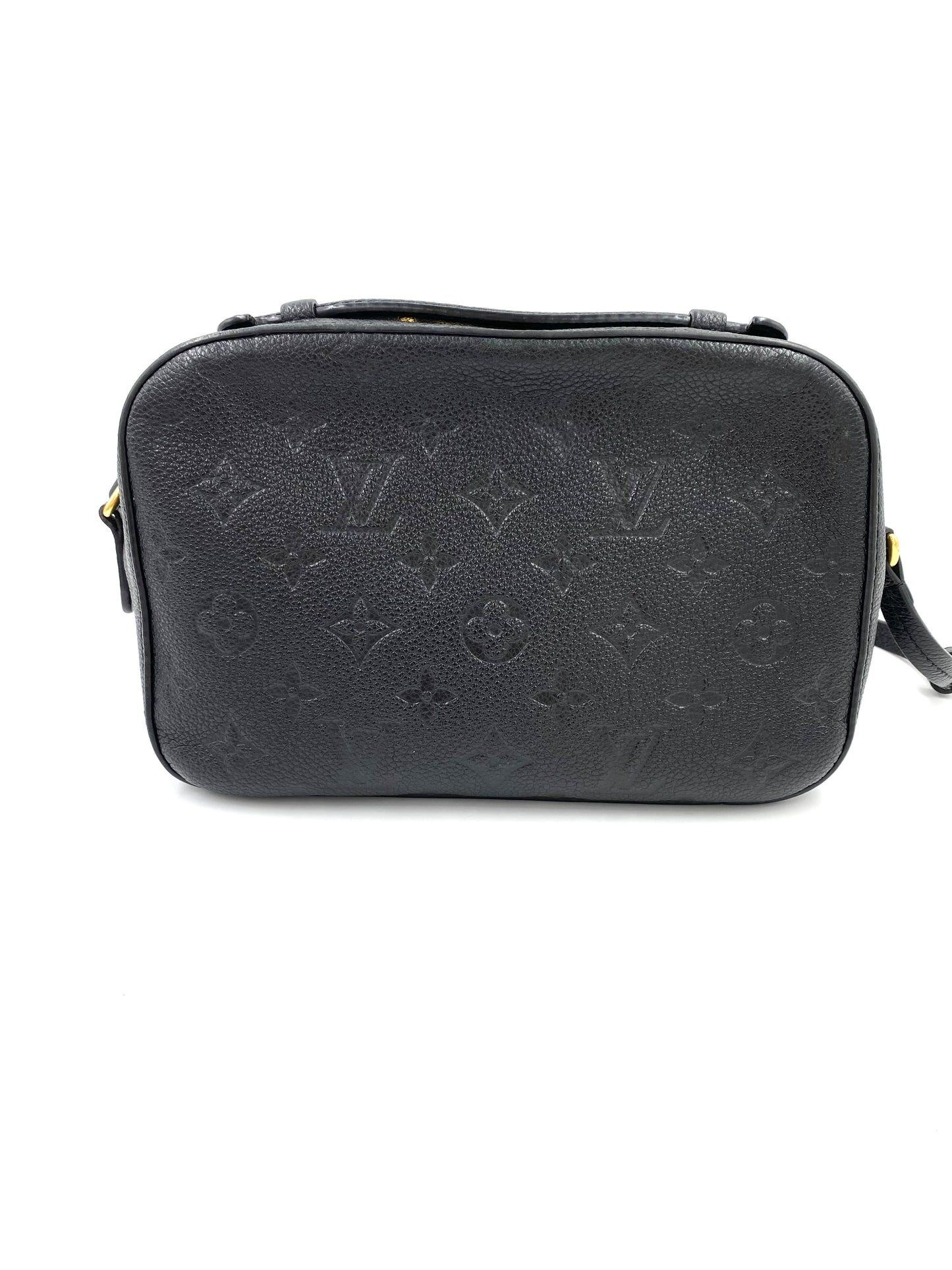 LOUIS VUITTON Saintonge Monogram Empreinte schwarz