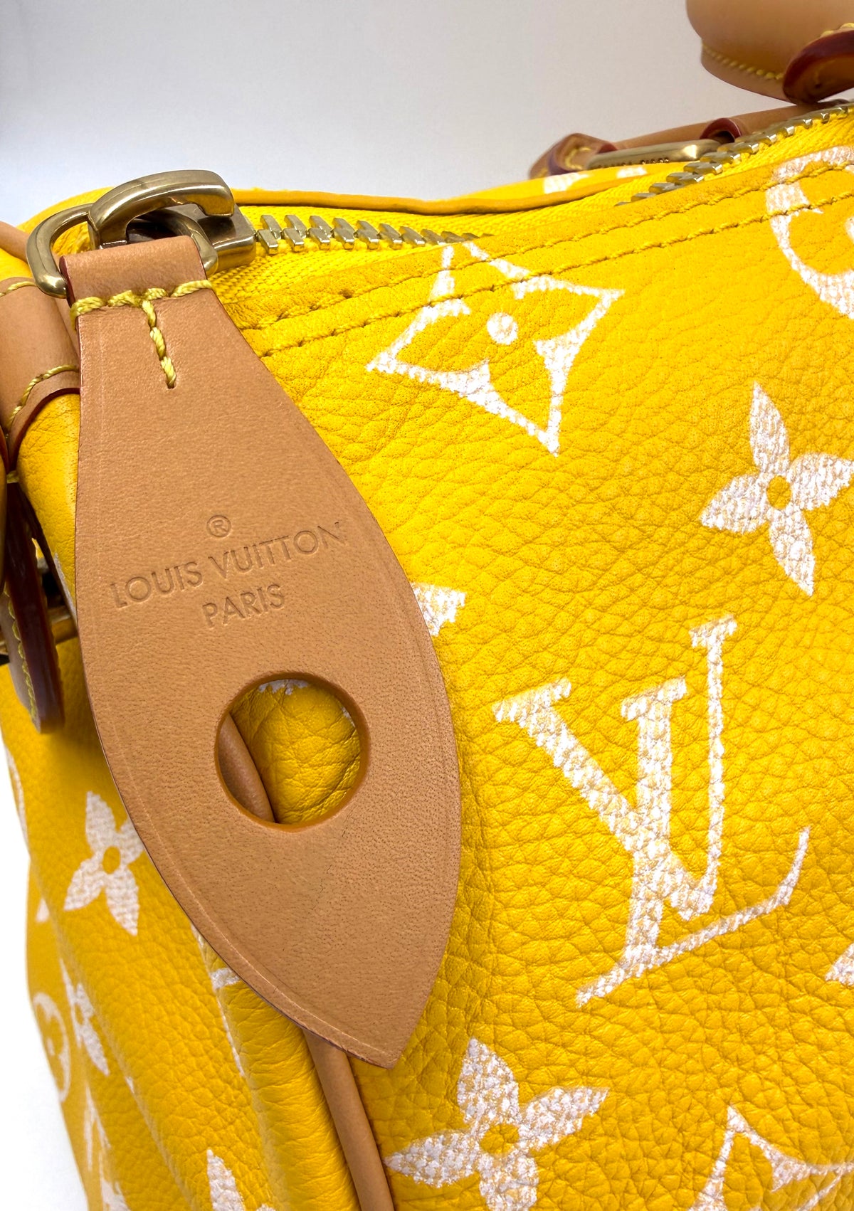 LOUIS VUITTON Speedy 40 P9 gelb