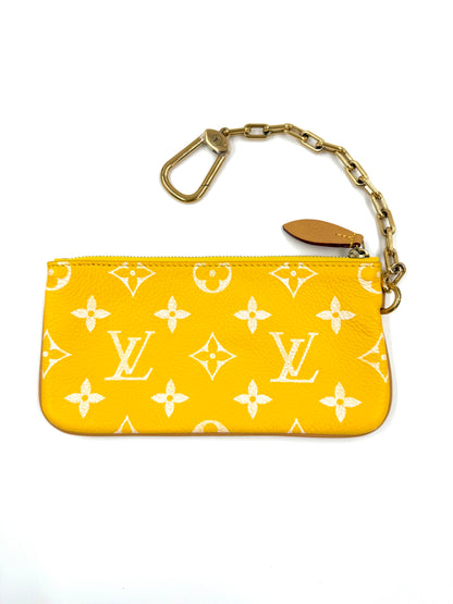 LOUIS VUITTON Speedy 40 P9 gelb
