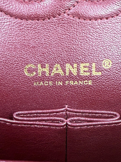 CHANEL Timeless Double Flap medium Chevron schwarz - Clutch & Macarons - 24558294 - Clutch & Macarons - 