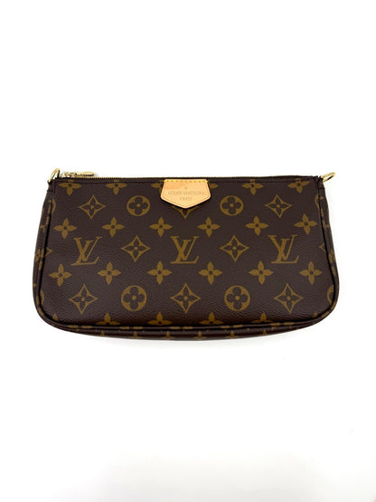 LOUIS VUITTON Multi Pochette Monogram Canvas Khaki - Clutch & Macarons - Chip - Clutch & Macarons - 