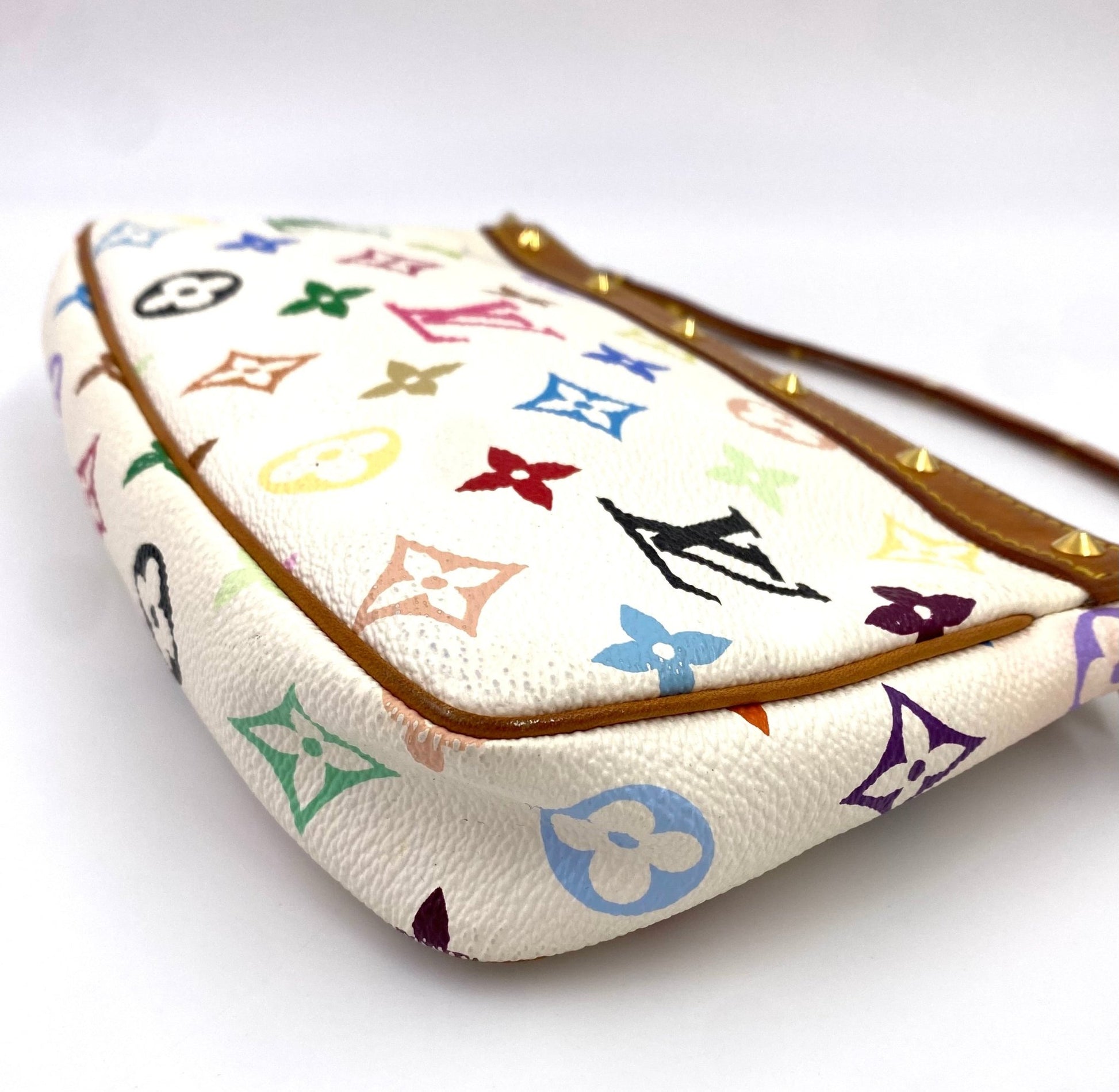 LOUIS VUITTON Pochette Accessoires Multicolor x Murakami - Clutch & Macarons - SL0046 - Clutch & Macarons - 