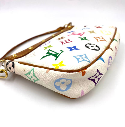 LOUIS VUITTON Pochette Accessoires Multicolor x Murakami - Clutch & Macarons - SL0046 - Clutch & Macarons - 