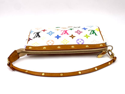 LOUIS VUITTON Pochette Accessoires Multicolor x Murakami