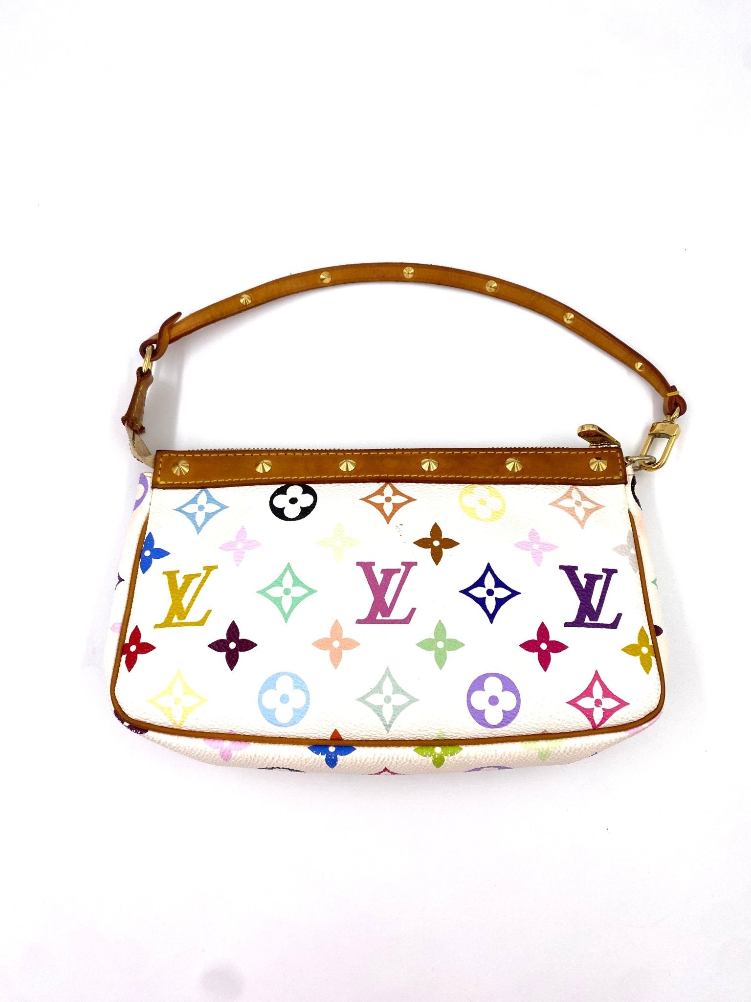 LOUIS VUITTON Pochette Accessoires Multicolor x Murakami - Clutch & Macarons - SL0046 - Clutch & Macarons - 