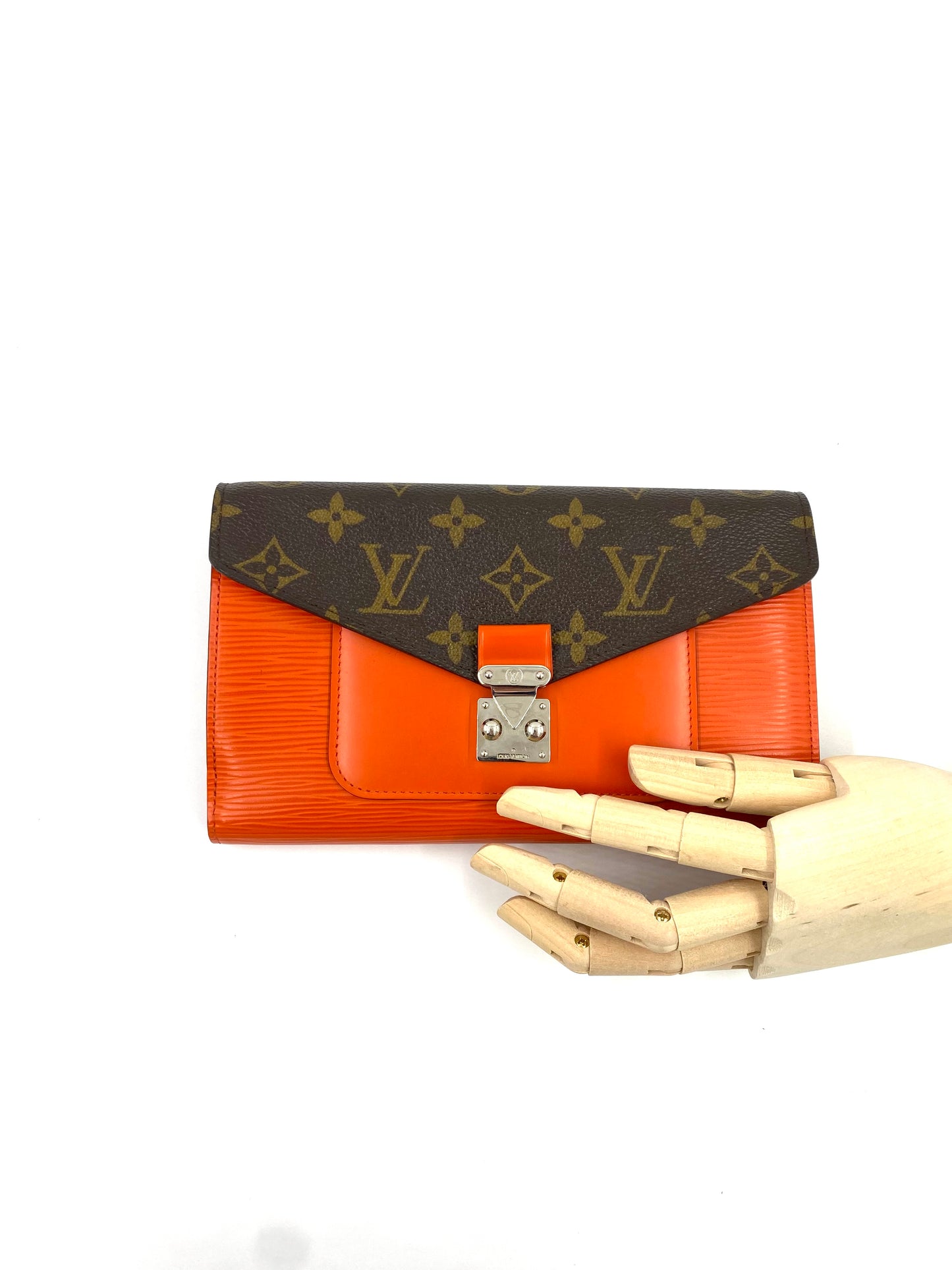 LOUIS VUITTON Marie Rose Portemonnaie Epi orange