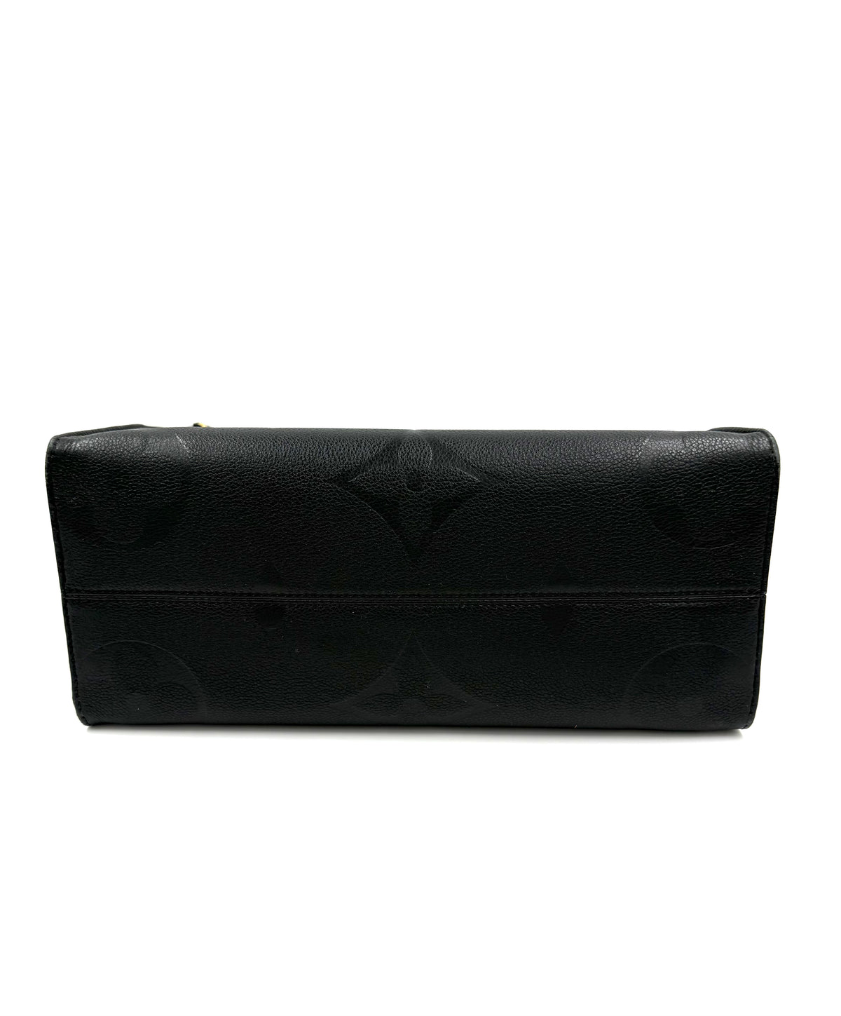 LOUIS VUITTON Onthego MM Monogram Empreinte schwarz