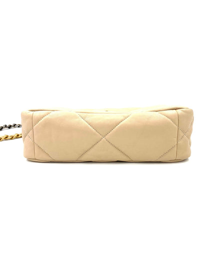 CHANEL 19 Flap Bag small Ziegenleder creme - Clutch & Macarons - 29760595 - Clutch & Macarons - 