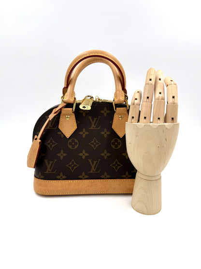 LOUIS VUITTON Alma BB Monogram Canvas