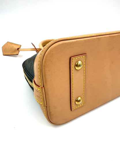 LOUIS VUITTON Alma BB Monogram Canvas