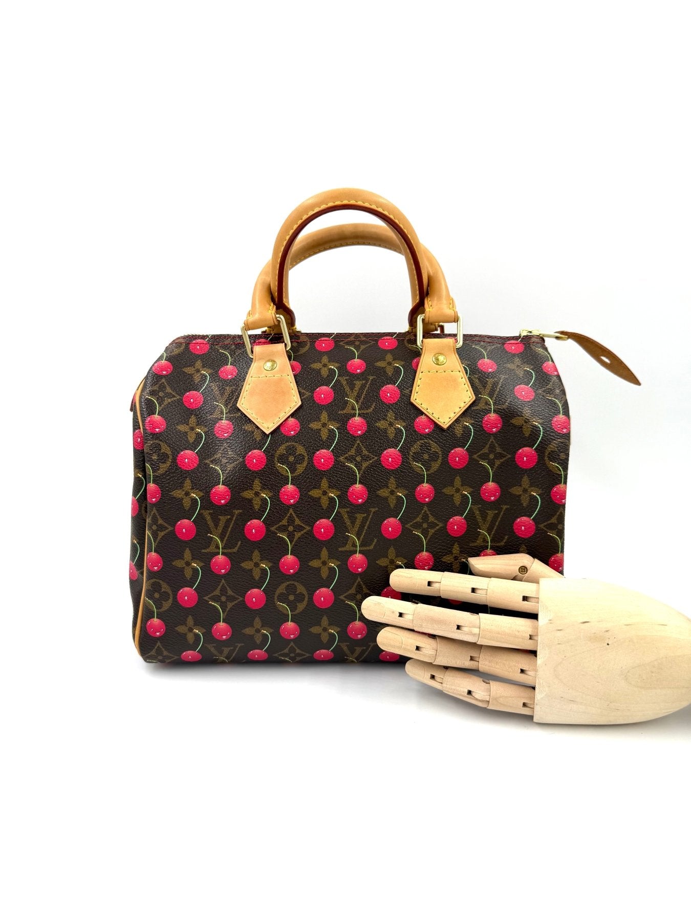 LOUIS VUITTON Speedy 25 Cerises x Takashi Murakami - Clutch & Macarons - SP0045 - Clutch & Macarons - 