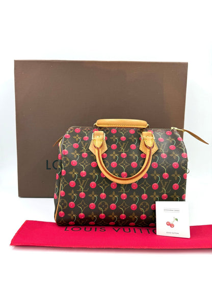LOUIS VUITTON Speedy 25 Cerises x Takashi Murakami - Clutch & Macarons - SP0045 - Clutch & Macarons - 