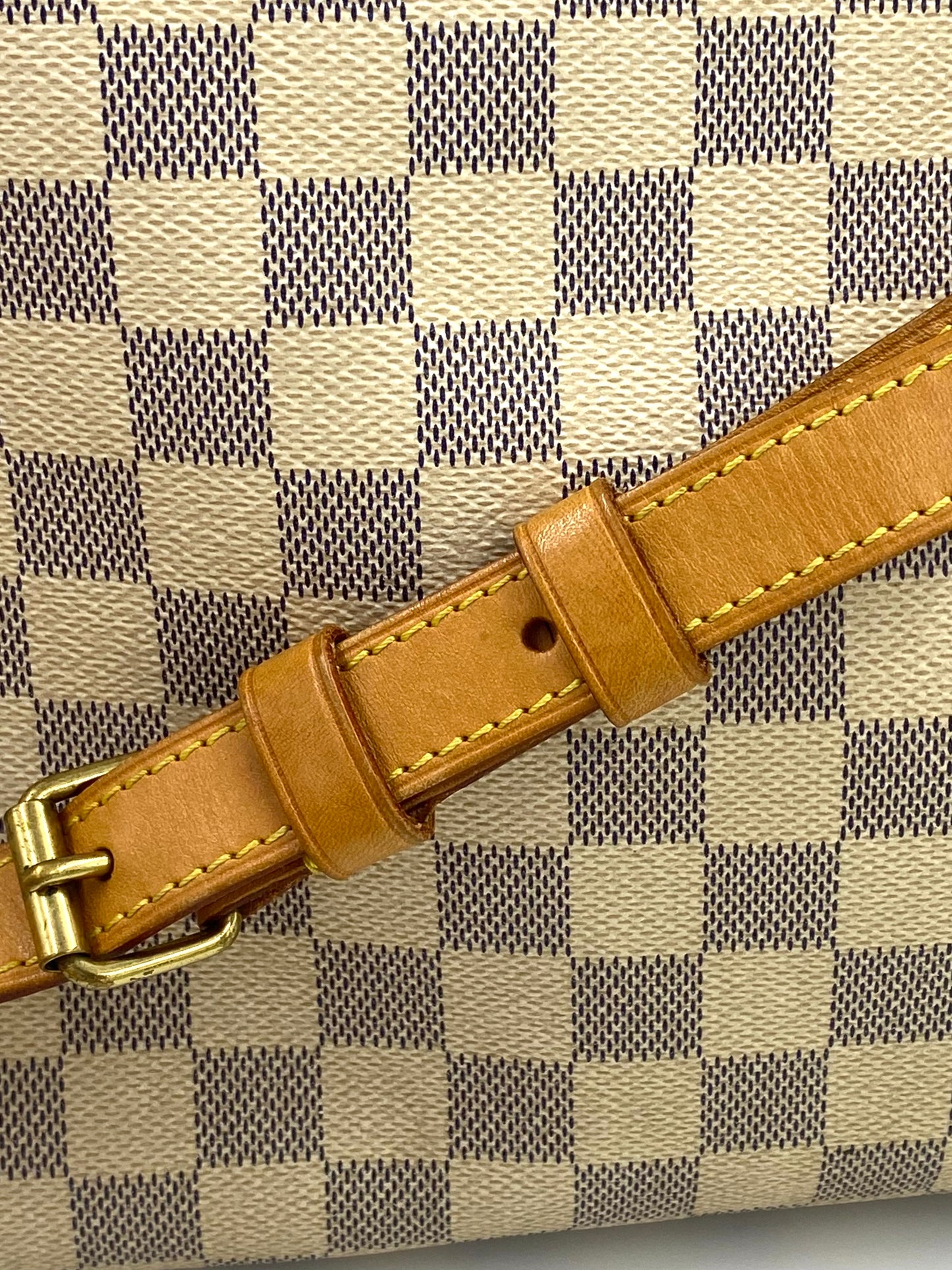 LOUIS VUITTON Speedy 35 Bandouliere Damier azur