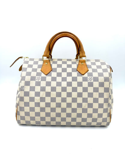 LOUIS VUITTON Speedy 30 Damier Azur