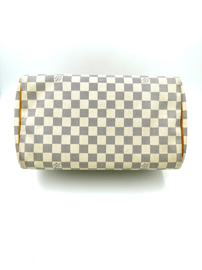 LOUIS VUITTON Speedy 30 Damier Azur