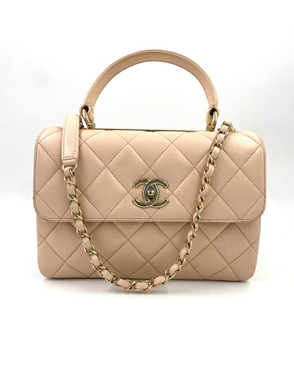 CHANEL Trendy CC purderrose Lammleder