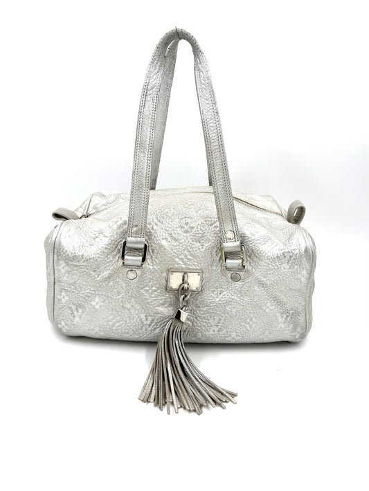 LOUIS VUITTON Monogram Shimmer Silver