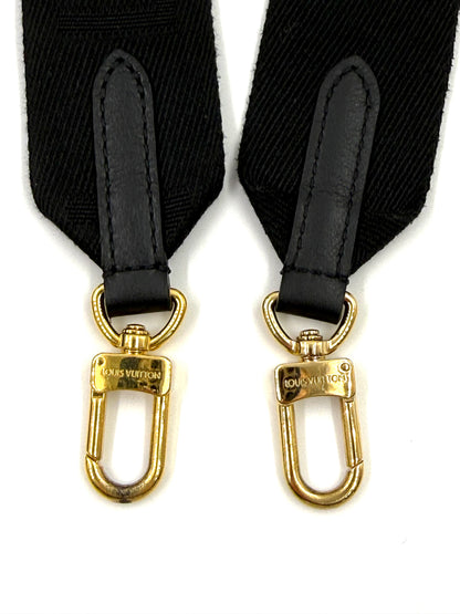 LOUIS VUITTON Coussin MM Monogram Empreinte schwarz