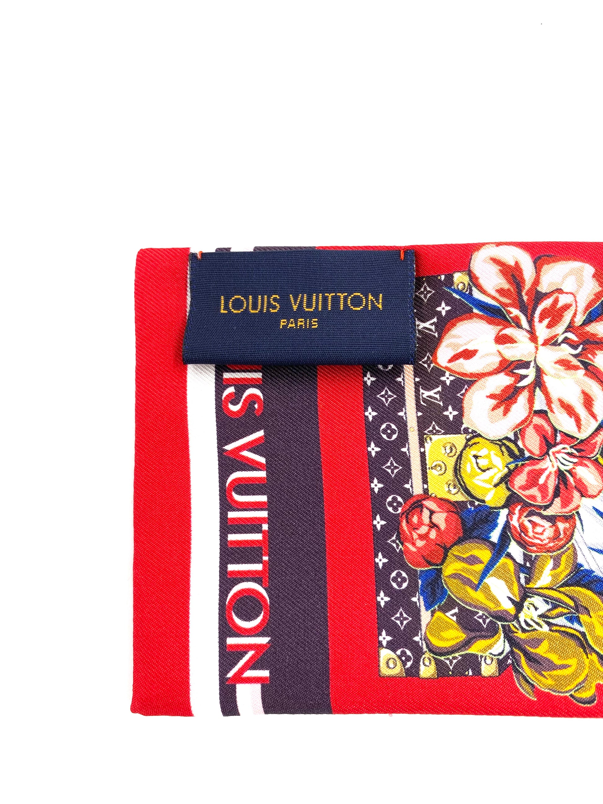 LOUIS VUITTON Bandeau Malle Fleurs