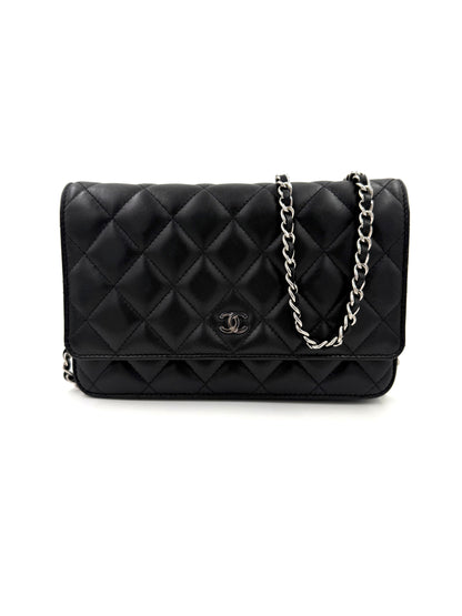 CHANEL Wallet on Chain WoC schwarz SHW