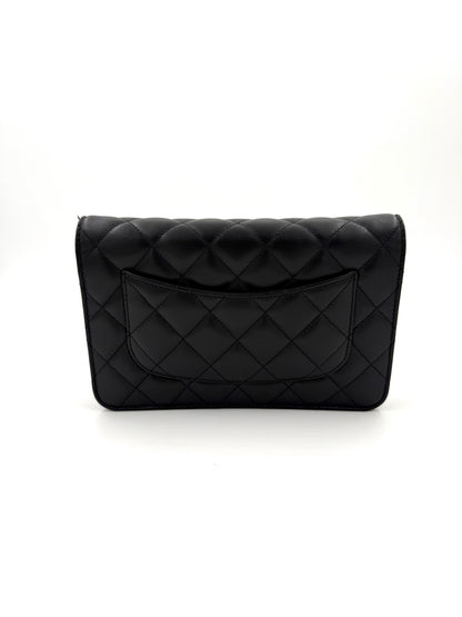CHANEL Wallet on Chain WoC schwarz SHW