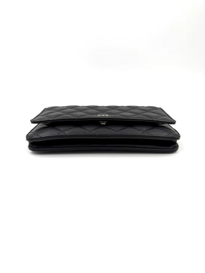 CHANEL Wallet on Chain WoC schwarz SHW